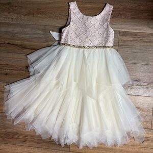 American Princess special occasion tulle beaded dress